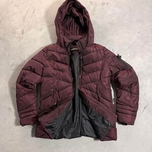 Steve-madden Men's Burgundy and Red Jacket